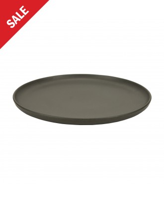 Farfurie ceramica pentru cina, 27 cm, Mira Dark Grey - VILLACER